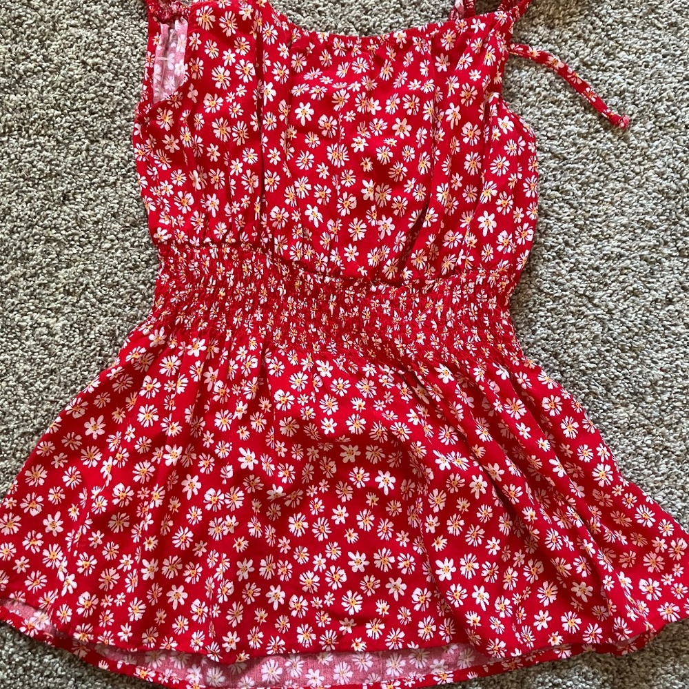 flower tank top